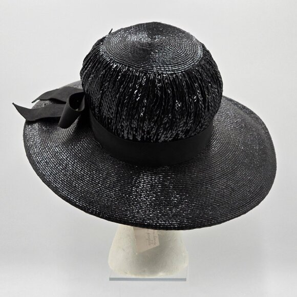 Chesterfield Original Black Lustra Wide Brim Hat main image 9